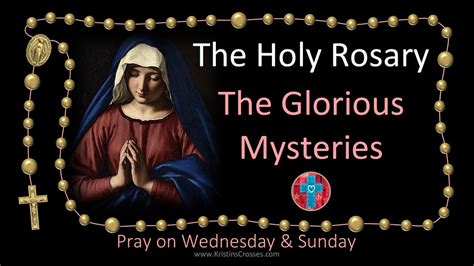 6) Say ten Hail Marys while meditating on the Mystery. . Holy rosary wednesday